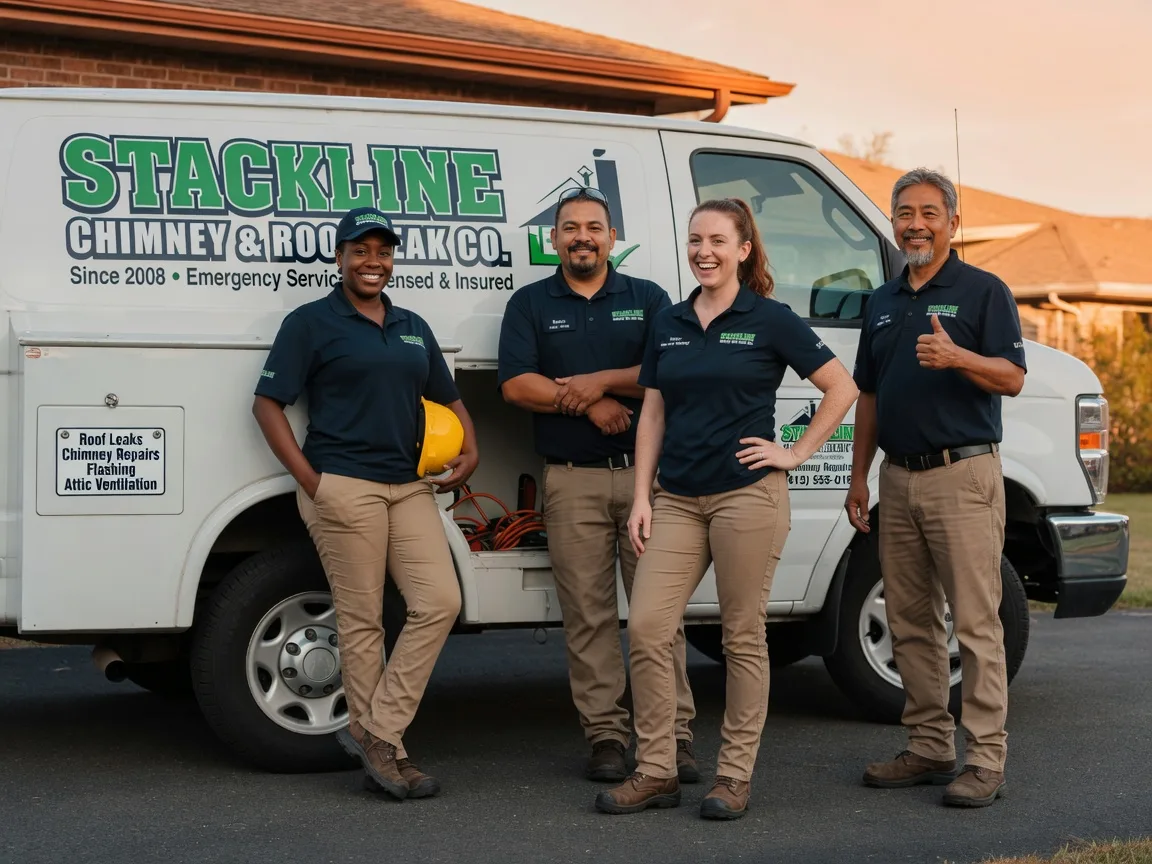 Chimney flashing repair company in Lipan, TX